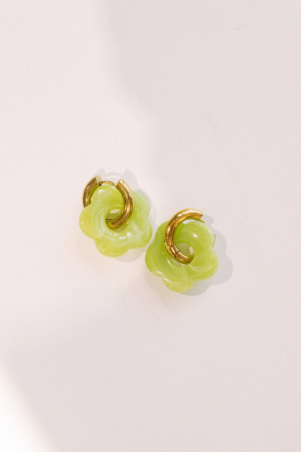 Color Me Daisy Hoop Earrings