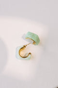 Color Coded Hoop Earrings