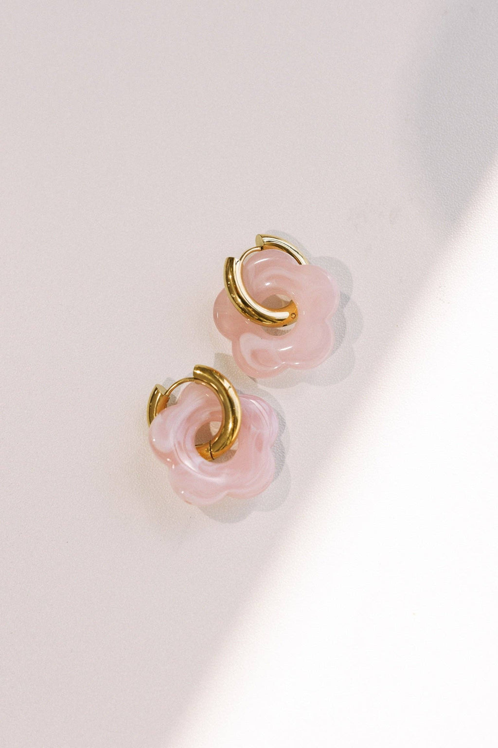 Color Me Daisy Hoop Earrings