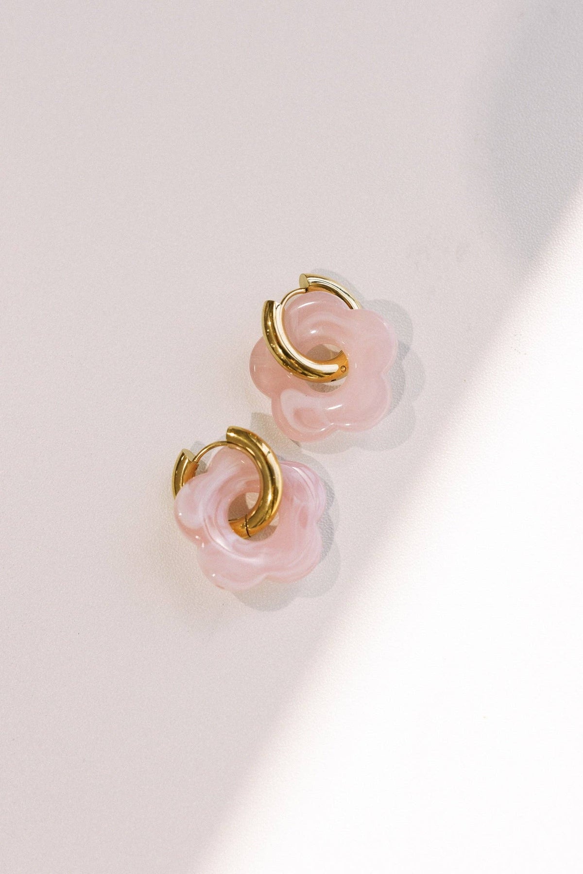 Color Me Daisy Hoop Earrings